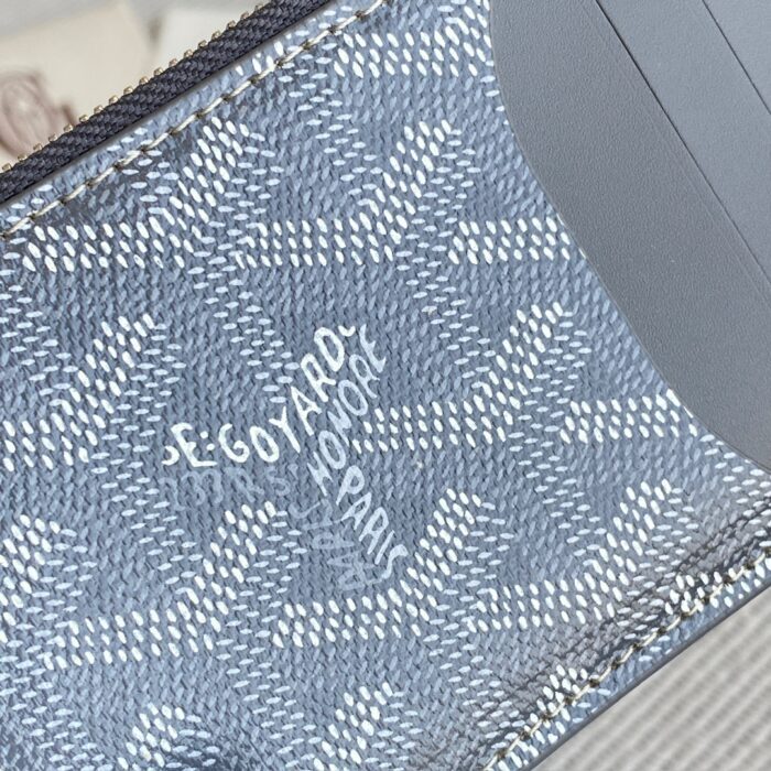 고야드 부르봉 지퍼 카드지갑 그레이 레플리카 미러급 SA급 S급 고퀄리티 최상급 하이엔드 지갑 [남성여성공용] 4