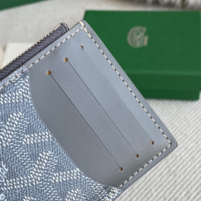 고야드 부르봉 지퍼 카드지갑 그레이 레플리카 미러급 SA급 S급 고퀄리티 최상급 하이엔드 지갑 [남성여성공용] 3