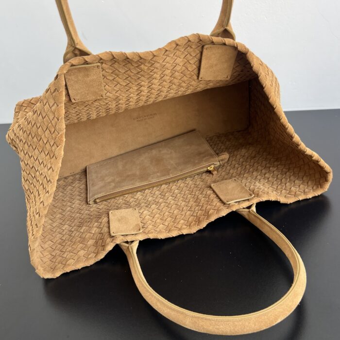 보테가베네타 라지 까바 스웨이드 라이트 앰버 608811 레플리카 미러급 SA급 S급 고퀄리티 최상급 하이엔드 가방 [남성여성공용] 2