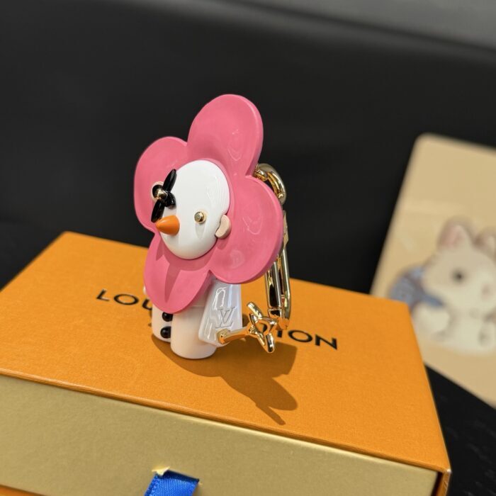 루이비통 비비엔 요술봉 키링 백참 핑크 화이트 레플리카 미러급 SA급 S급 고퀄리티 최상급 하이엔드 악세사리 [남성여성공용] 6