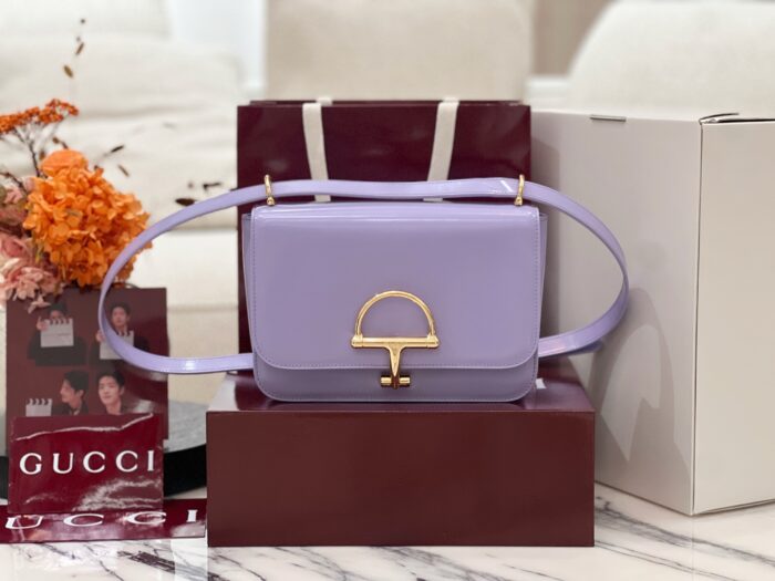 구찌 시에나 스몰 숄더백 846705 라이트 퍼플 레플리카 미러급 SA급 S급 고퀄리티 최상급 하이엔드 가방 [여성]