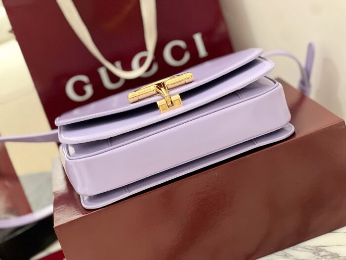 구찌 시에나 스몰 숄더백 846705 라이트 퍼플 레플리카 미러급 SA급 S급 고퀄리티 최상급 하이엔드 가방 [여성] 7