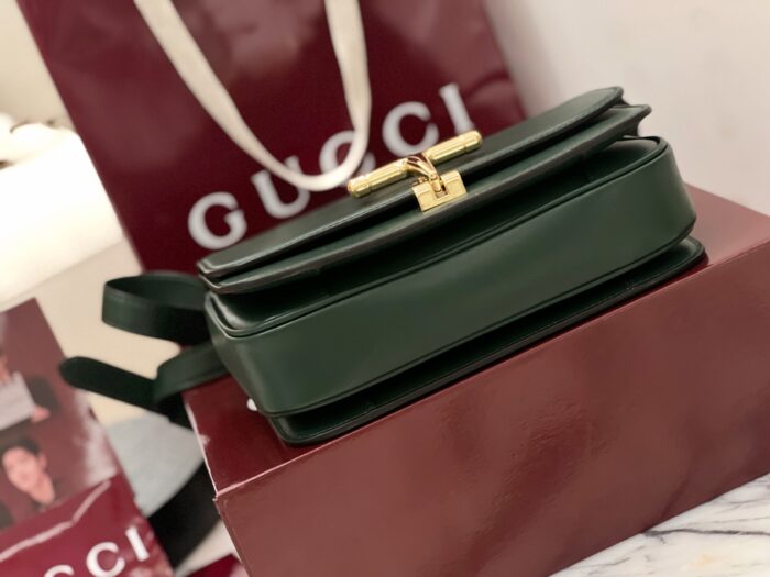 구찌 시에나 스몰 숄더백 846705 다크 그린 레플리카 미러급 SA급 S급 고퀄리티 최상급 하이엔드 가방 [여성] 8