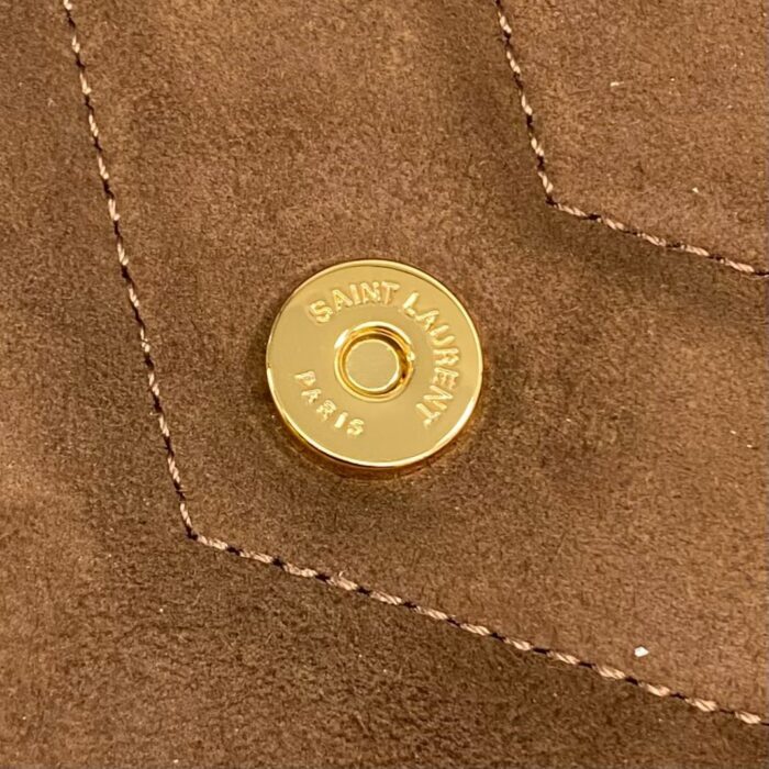 생로랑 루루 미니 마테라쎄 스웨이드 브라운 커피 821749 레플리카 미러급 SA급 S급 고퀄리티 최상급 하이엔드 가방 [여성] 8