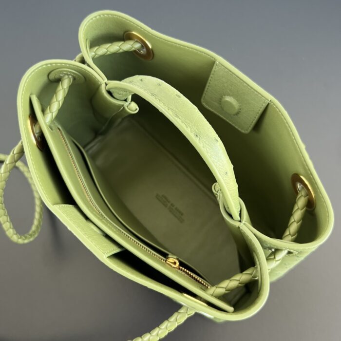 보테가베네타 스몰 안디아모 그린 805231 타조가죽 레플리카 미러급 SA급 S급 고퀄리티 최상급 하이엔드 가방 [여성] 3