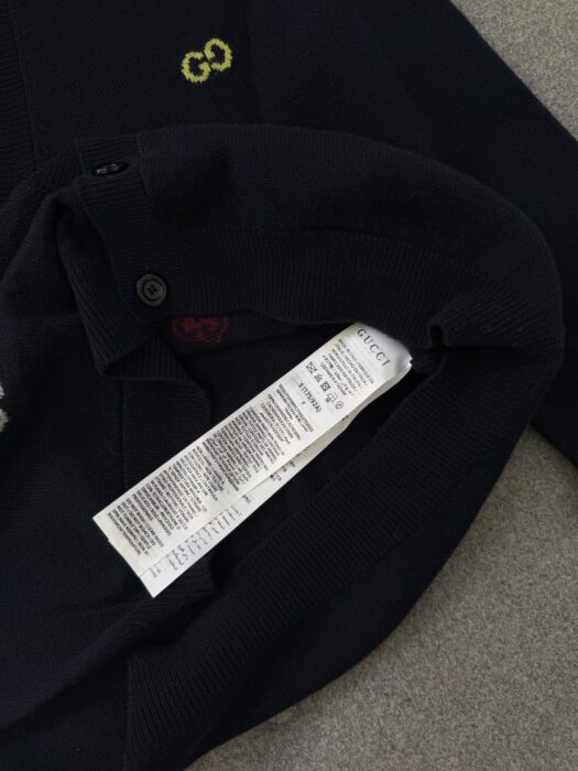 구찌 멀티컬러 GG 캐시미어 가디건 블랙 레플리카 미러급 SA급 S급 고퀄리티 하이엔드 최상급 의류 [남성여성공용] 12