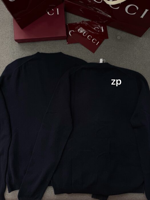 구찌 멀티컬러 GG 캐시미어 가디건 블랙 레플리카 미러급 SA급 S급 고퀄리티 하이엔드 최상급 의류 [남성여성공용] 4