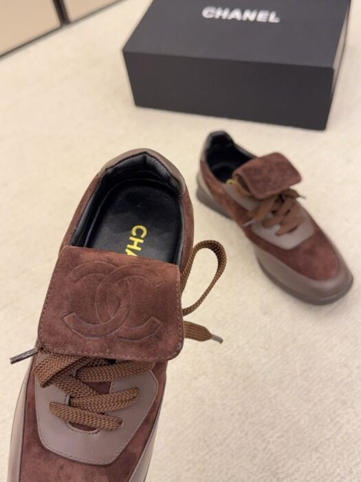 샤넬 빈티지 스웨이드 독일군 스니커즈 브라운 레플리카 미러급 SA급 S급 고퀄리티 최상급 하이엔드 신발 [여성] 7