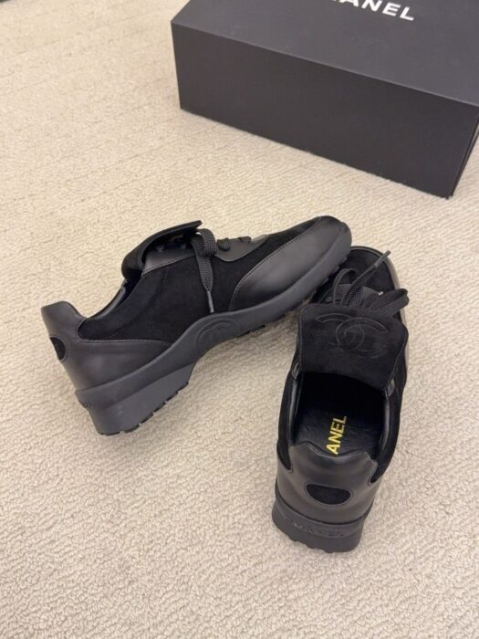 샤넬 빈티지 스웨이드 독일군 스니커즈 블랙 레플리카 미러급 SA급 S급 고퀄리티 최상급 하이엔드 신발 [여성] 5