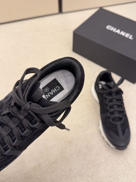 샤넬 25A CC로고 배색 이음 스니커즈 운동화 블랙 레플리카 미러급 SA급 S급 고퀄리티 최상급 하이엔드 신발 [여성] 7