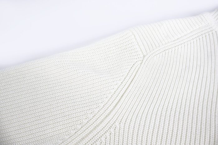 프라다 베이직 순색 니트 카라티 화이트 레플리카 미러급 SA급 S급 고퀄리티 하이엔드 최상급 의류 [남성여성공용] 7