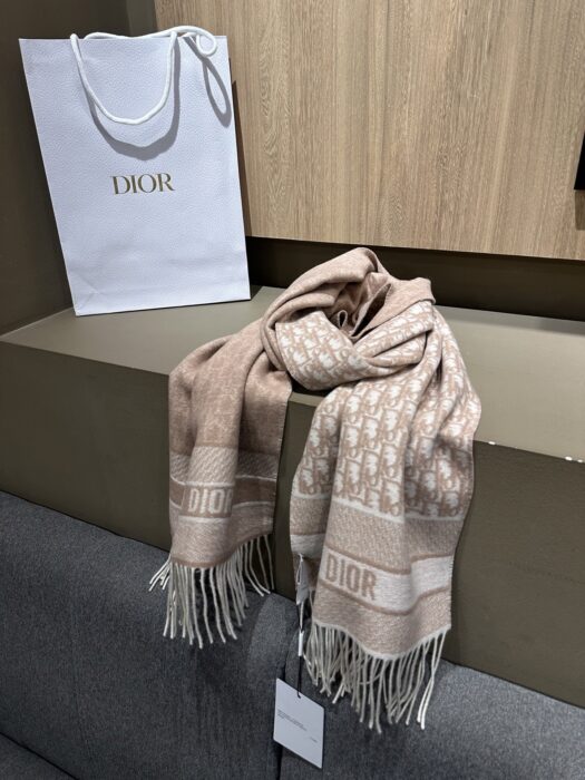 디올 오블리크 캐시미어 혼방 태슬 스카프 누드 레플리카 미러급 SA급 S급 고퀄리티 최상급 하이엔드 [남성여성공용] 5