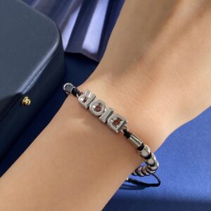 디올 모노그램 구슬 팔찌 신주소재 실버 레플리카 미러급 SA급 S급 고퀄리티 최상급 하이엔드 악세사리 [남성여성공용]