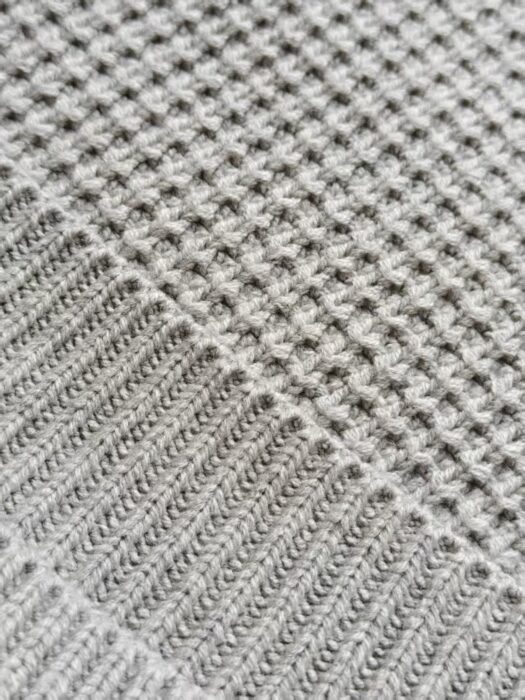 크롬하츠 소매 십자가 캐시미어 혼방 니트 그레이 레플리카 미러급 SA급 S급 고퀄리티 하이엔드 최상급 의류 [남성여성공용] 16