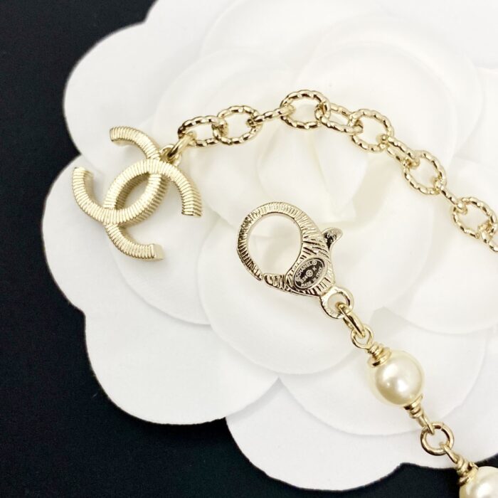 샤넬 나비매듭 이중 진주 목걸이 골드 레플리카 미러급 SA급 S급 고퀄리티 최상급 하이엔드 악세사리 [여성] 9