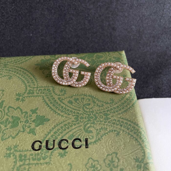 구찌 빈티지 진주 큐빅 GG 귀걸이 골드 레플리카 미러급 SA급 S급 고퀄리티 최상급 하이엔드 악세사리 [여성] 6