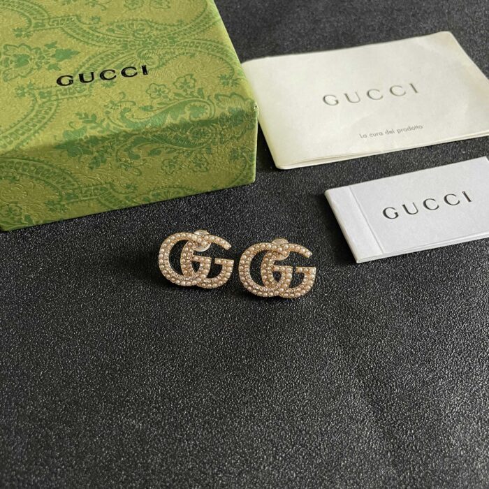 구찌 빈티지 진주 큐빅 GG 귀걸이 골드 레플리카 미러급 SA급 S급 고퀄리티 최상급 하이엔드 악세사리 [여성] 7