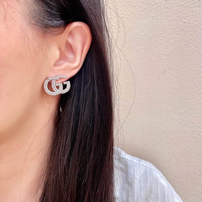 구찌 빈티지 진주 큐빅 GG 귀걸이 실버 레플리카 미러급 SA급 S급 고퀄리티 최상급 하이엔드 악세사리 [여성] 2