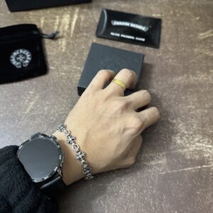 크롬하츠 빈티지 십자카 체인 팔찌 실버 레플리카 미러급 SA급 S급 고퀄리티 최상급 하이엔드 악세사리 [남성여성공용]