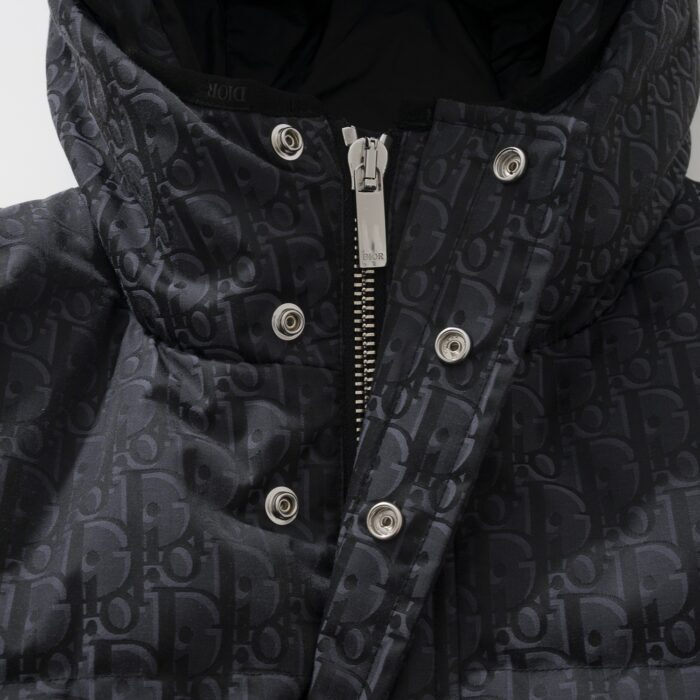 디올 오블리크 후드 패딩 블랙 미러급 SA급 S급 고퀄리티 하이엔드 최상급 의류 [남성여성공용] 5