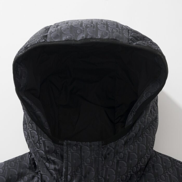 디올 오블리크 후드 패딩 블랙 미러급 SA급 S급 고퀄리티 하이엔드 최상급 의류 [남성여성공용] 4