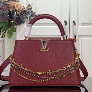 루이비통 카퓌신 미디엄 M27034 다크 레드 레플리카 미러급 SA급 S급 고퀄리티 최상급 하이엔드 가방 [여성]
