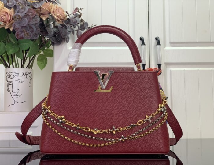 루이비통 카퓌신 미디엄 M27034 다크 레드 레플리카 미러급 SA급 S급 고퀄리티 최상급 하이엔드 가방 [여성]