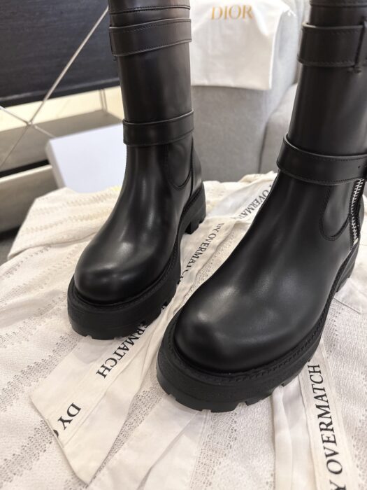 디올 레더 D 스코츠 지퍼 앵클부츠 블랙 레플리카 미러급 SA급 S급 고퀄리티 최상급 하이엔드 신발 [여성] 6