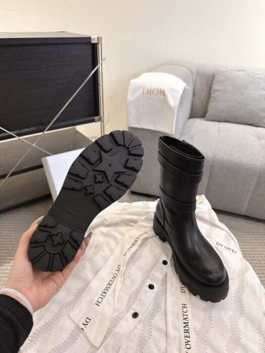 디올 레더 D 스코츠 지퍼 앵클부츠 블랙 레플리카 미러급 SA급 S급 고퀄리티 최상급 하이엔드 신발 [여성] 7