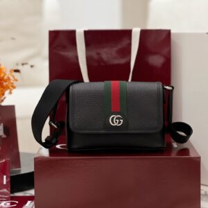 구찌 오피디아 미니백 838599 블랙 레더 레플리카 미러급 SA급 S급 고퀄리티 최상급 하이엔드 가방 [남성여성공용]