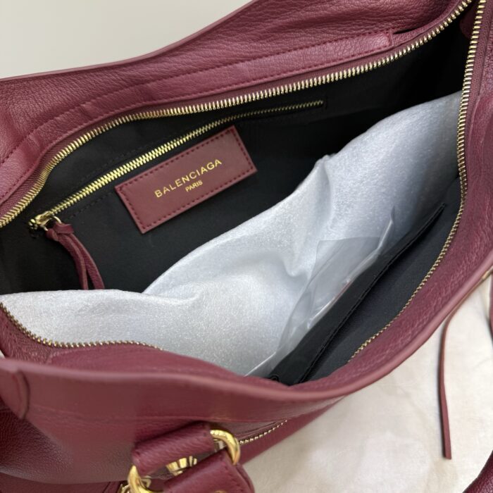 발렌시아가 르 시티 라지 백 와인 골드 장식 레플리카 미러급 SA급 S급 고퀄리티 최상급 하이엔드 가방 [여성] 3