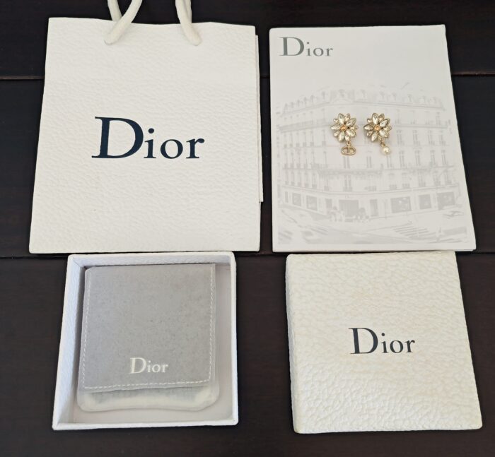 디올 수정 꽃 AB 귀걸이 신주소재 레플리카 미러급 SA급 S급 고퀄리티 최상급 하이엔드 악세사리 [여성] 6