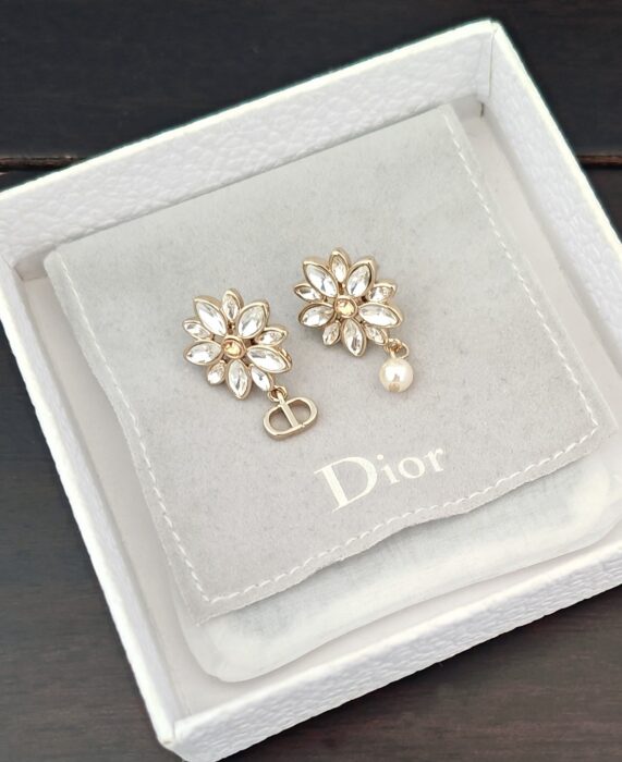 디올 수정 꽃 AB 귀걸이 신주소재 레플리카 미러급 SA급 S급 고퀄리티 최상급 하이엔드 악세사리 [여성] 5