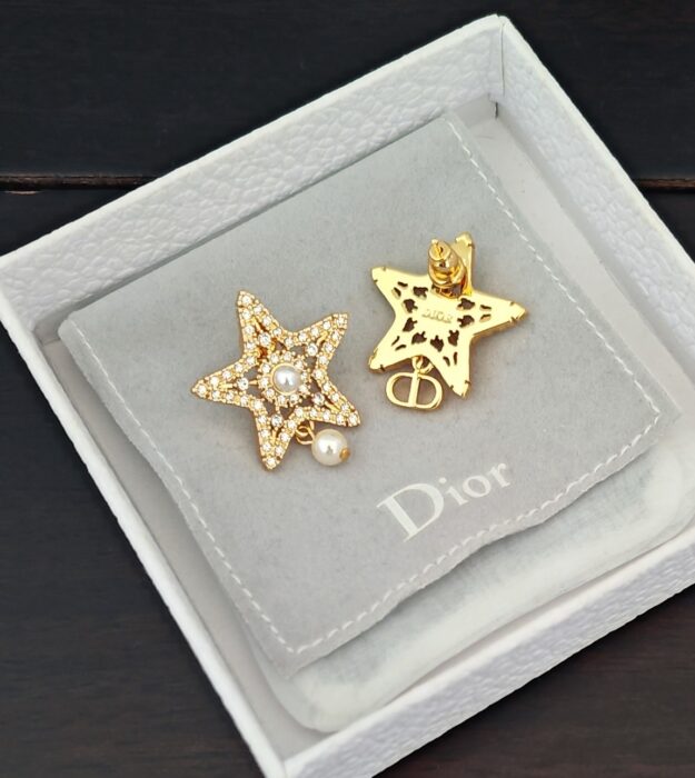 디올 큐빅 별 AB 귀걸이 골드 신주소재 레플리카 미러급 SA급 S급 고퀄리티 최상급 하이엔드 악세사리 [여성] 2