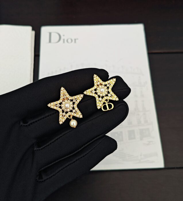 디올 큐빅 별 AB 귀걸이 골드 신주소재 레플리카 미러급 SA급 S급 고퀄리티 최상급 하이엔드 악세사리 [여성] 3