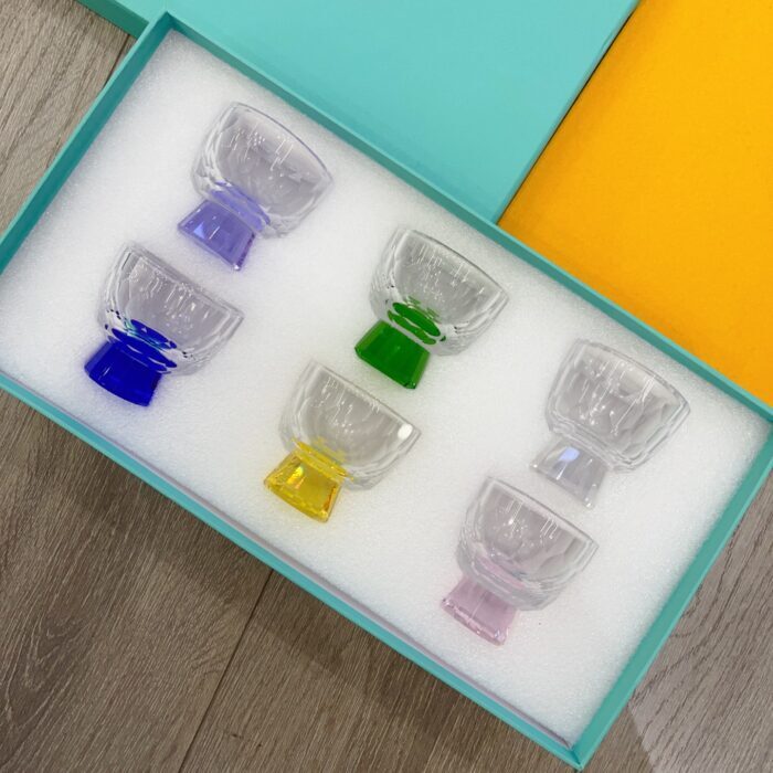 티파니앤코 멀티컬러 술 잔 미니 컵 차잔 세트 레플리카 미러급 SA급 S급 고퀄리티 최상급 하이엔드 악세사리 [남성여성공용]