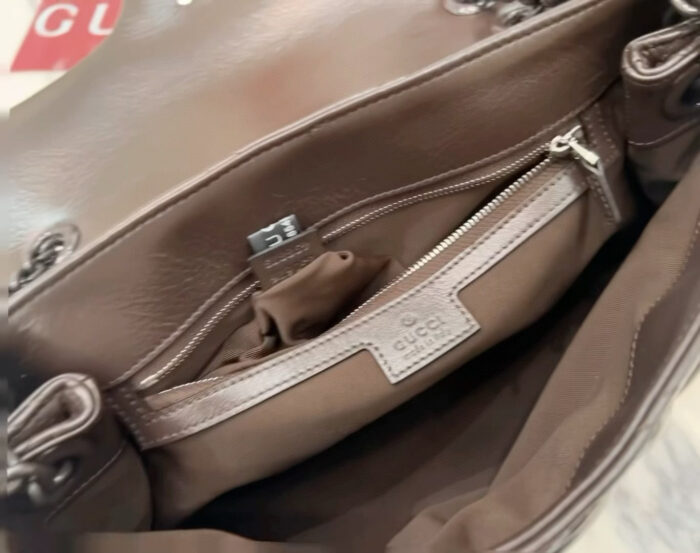 구찌 GG 마몽 미디엄 숄더백 초콜릿 850676 레플리카 미러급 SA급 S급 고퀄리티 최상급 하이엔드 가방 [여성] 3