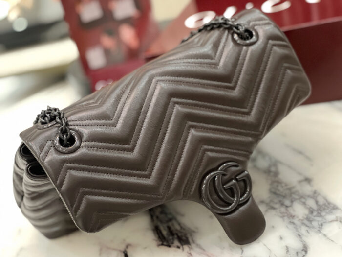구찌 GG 마몽 미디엄 숄더백 초콜릿 850676 레플리카 미러급 SA급 S급 고퀄리티 최상급 하이엔드 가방 [여성] 9