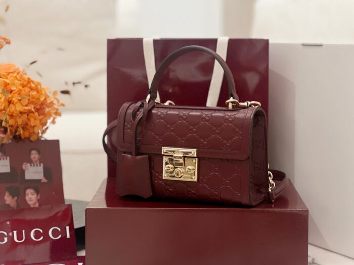 구찌 스몰 탑 핸들 백 848884 와인 레플리카 미러급 SA급 S급 고퀄리티 최상급 하이엔드 가방 [여성] 4