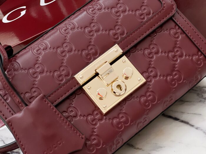 구찌 스몰 탑 핸들 백 848884 와인 레플리카 미러급 SA급 S급 고퀄리티 최상급 하이엔드 가방 [여성] 9