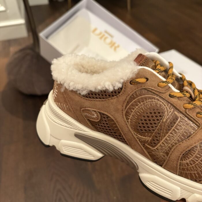 디올 알프스 디올 크로노 스니커즈 메쉬 앤 스웨이드 카프스킨 브라운 레플리카 미러급 SA급 S급 고퀄리티 최상급 하이엔드 신발 [여성] 9