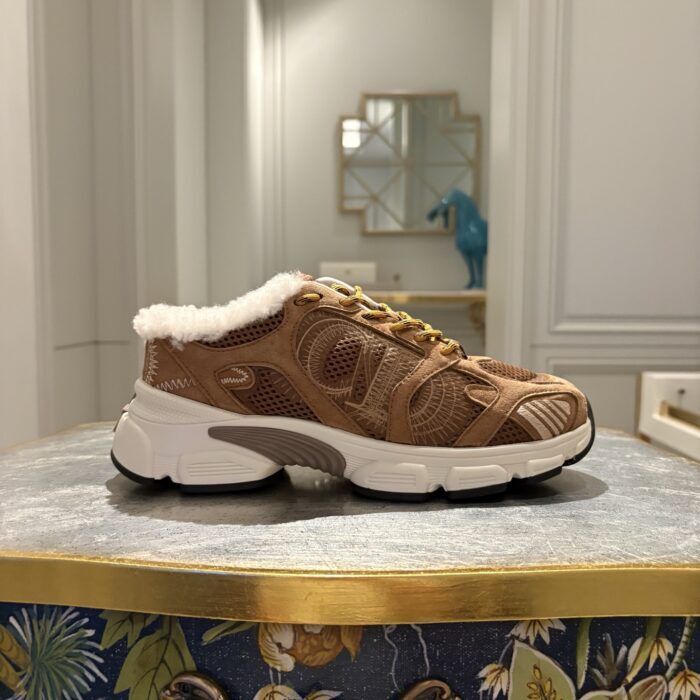 디올 알프스 디올 크로노 스니커즈 메쉬 앤 스웨이드 카프스킨 브라운 레플리카 미러급 SA급 S급 고퀄리티 최상급 하이엔드 신발 [여성]