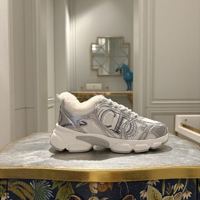 디올 알프스 디올 크로노 스니커즈 메쉬 자수 은색 화이트 레플리카 미러급 SA급 S급 고퀄리티 최상급 하이엔드 신발 [여성]