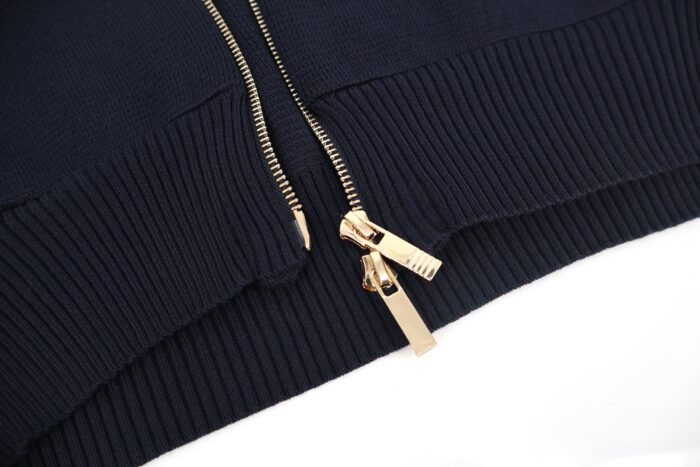 톰브라운 양털 사선 니트 후드집업 네이비 레플리카 미러급 SA급 S급 고퀄리티 하이엔드 최상급 의류 [남성여성공용] 8