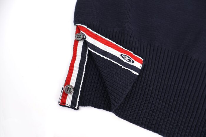 톰브라운 소매 띠 자카드 양털 니트 네이비 레플리카 미러급 SA급 S급 고퀄리티 하이엔드 최상급 의류 [남성여성공용] 9