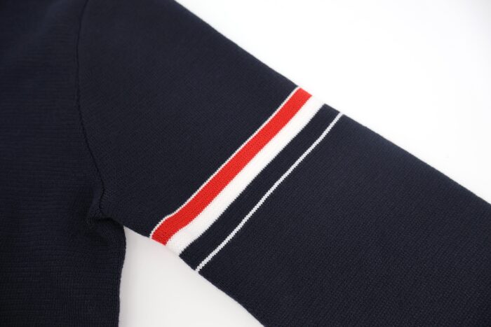 톰브라운 소매 띠 자카드 양털 니트 네이비 레플리카 미러급 SA급 S급 고퀄리티 하이엔드 최상급 의류 [남성여성공용] 7