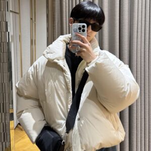 아미 ADC 순색 다운 자켓 패딩 아이보리 레플리카 미러급 SA급 S급 고퀄리티 하이엔드 최상급 의류 [남성여성공용]