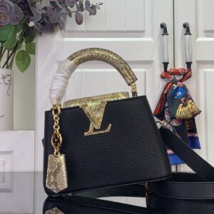 루이비통 카퓌신 미니 블랙 M48865 M89369 뱀가죽 레플리카 미러급 SA급 S급 고퀄리티 최상급 하이엔드 가방 [여성]