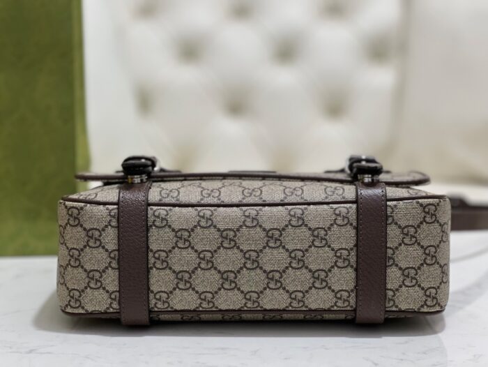 구찌 GG 슈프림 메신저백 베이지 에보니 658542 레플리카 미러급 SA급 S급 고퀄리티 최상급 하이엔드 가방 [남성여성공용] 7