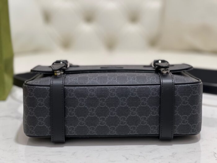 구찌 GG 슈프림 메신저백 블랙 658542 레플리카 미러급 SA급 S급 고퀄리티 최상급 하이엔드 가방 [남성여성공용] 8